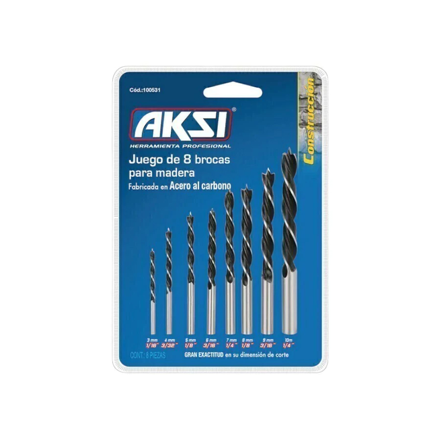 Juego 5 Pcs De Brocas De Alta Velocidad AKSI 100330