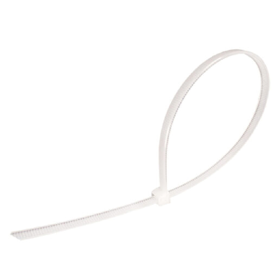 Cinchos 20Cm 3.6Mm Blanco 50Pz AKSI 103005