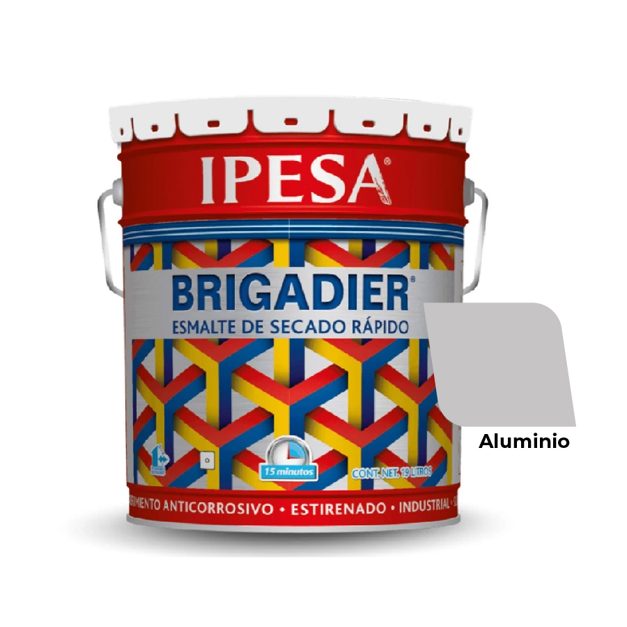 [1705.4] Esmalte Aluminio Galon Brigadier 1705.4