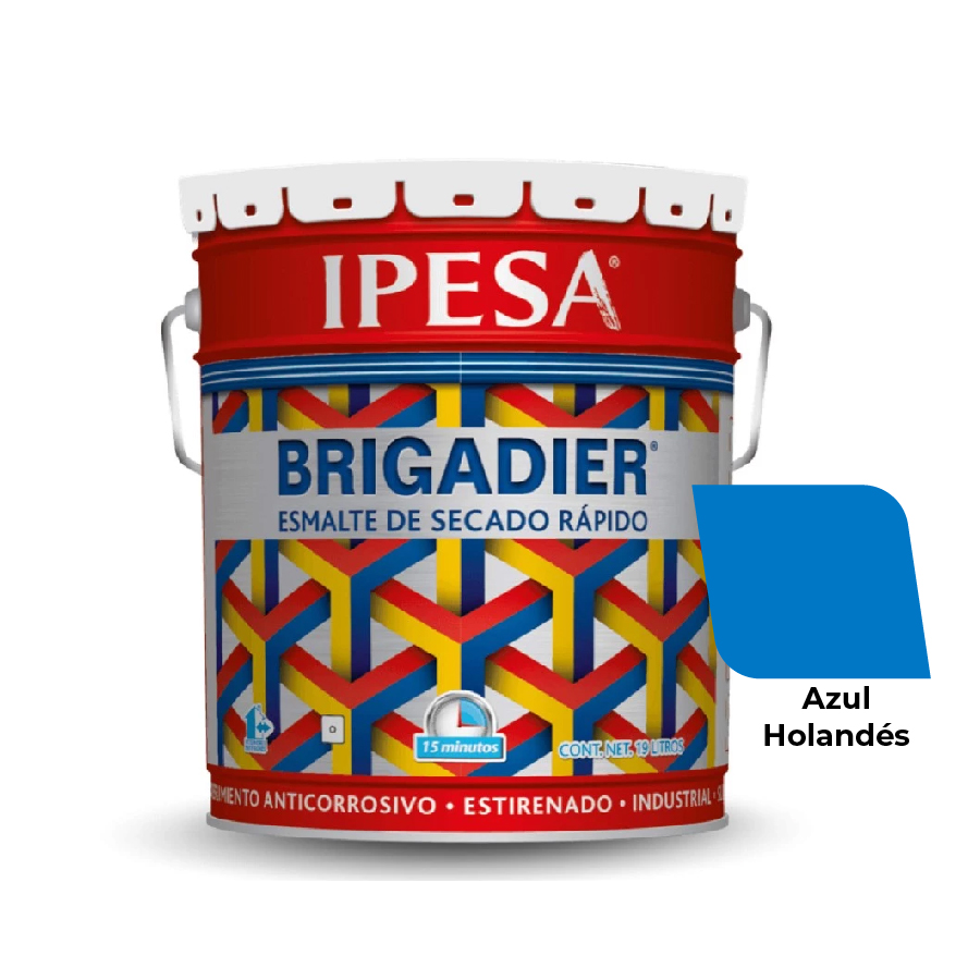 [1717.4] Esmalte Azul Holandes Galon Brigadier 1717