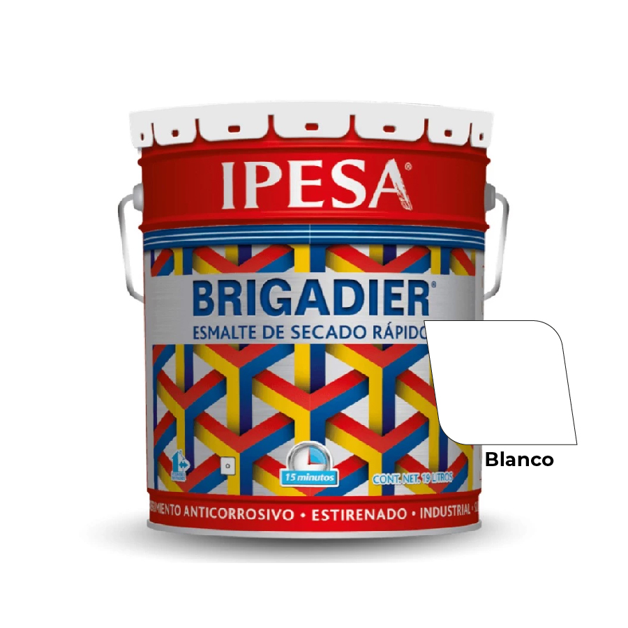 [1700.1] Esmalte Blanco 1Lto Brigadier 1700.1