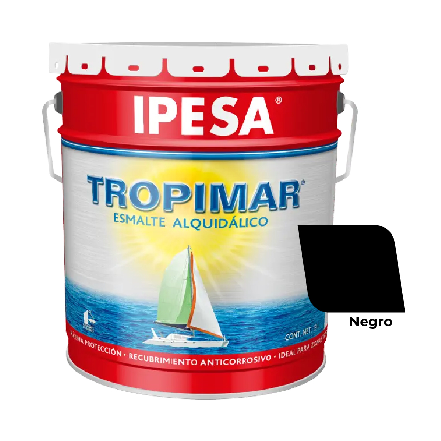 [1014.5] Esmalte Negro .500Ml Tropimar 1014.500