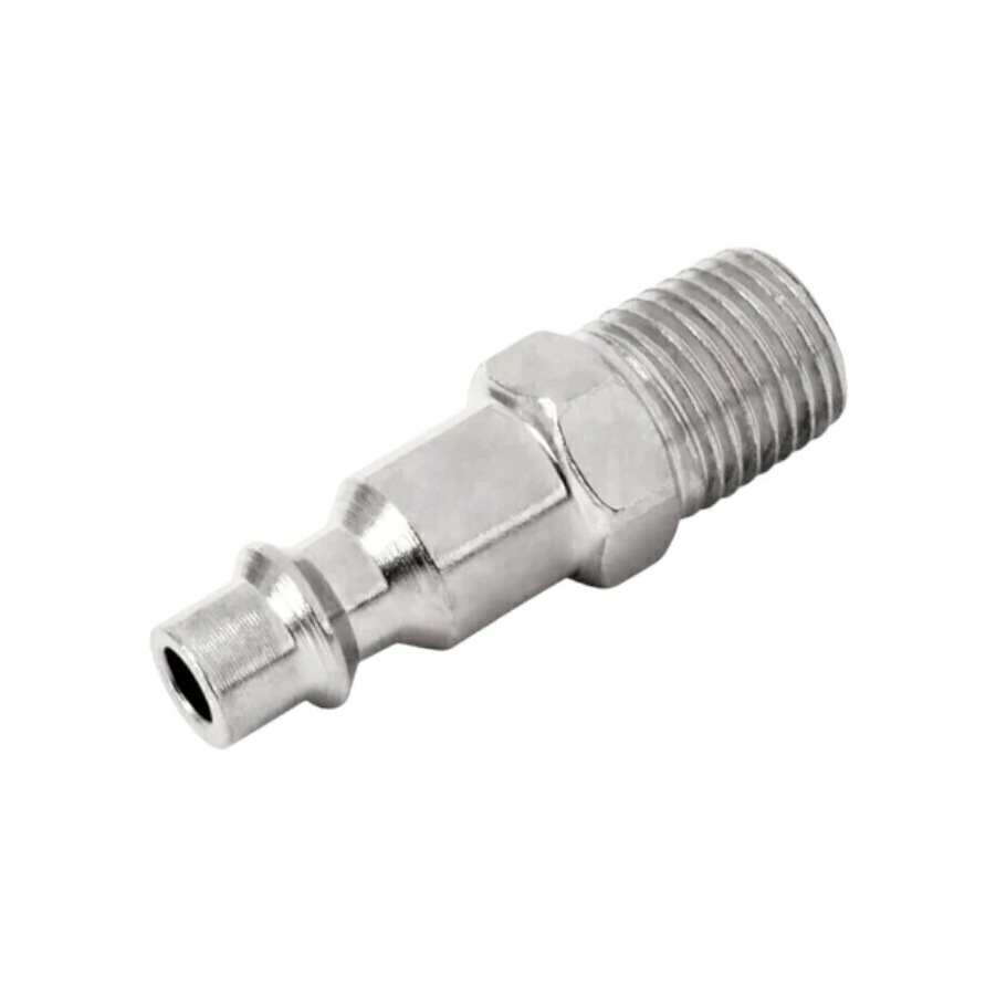 Conector Rapido Acero Cromado (Macho) AKSI 306404