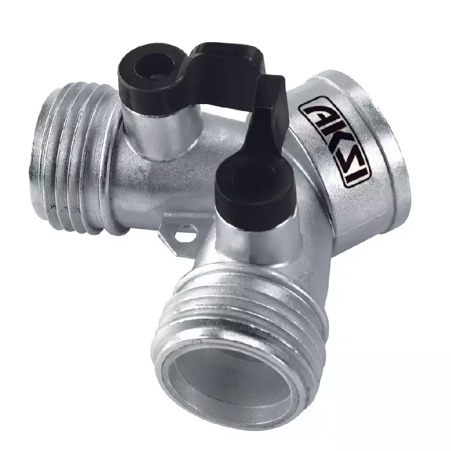 [102416] Adaptador En "Y" Metalico AKSI 102416