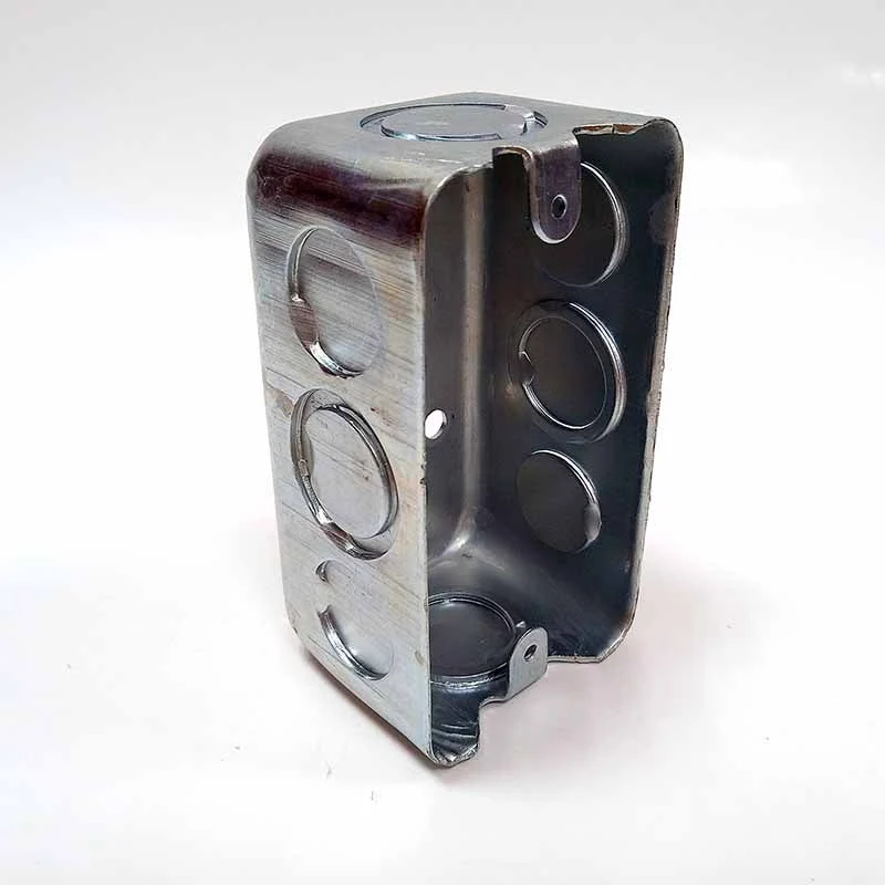 [FCC-7120] Caja 2X5 Metalica Pre-Galv. Con Tornillos FCC-7120