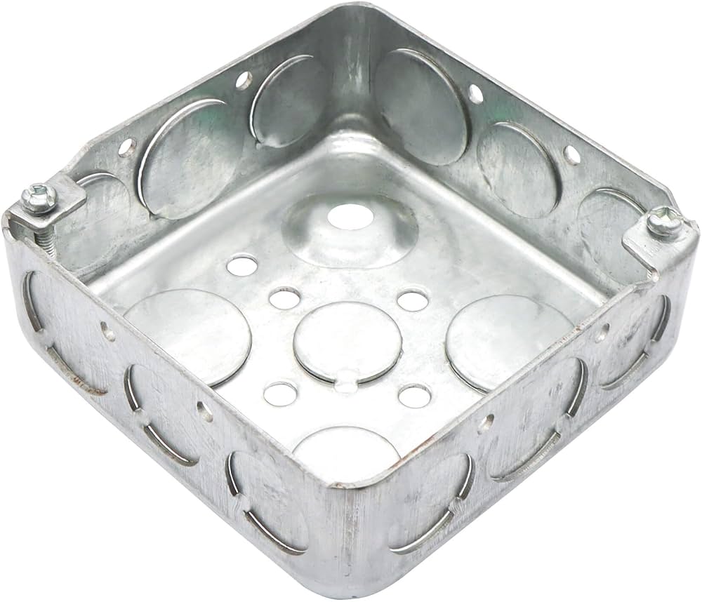 [FCO-7205] Caja 4X4 Metalica Pre-Galv. Con Tornillos FCO-7205