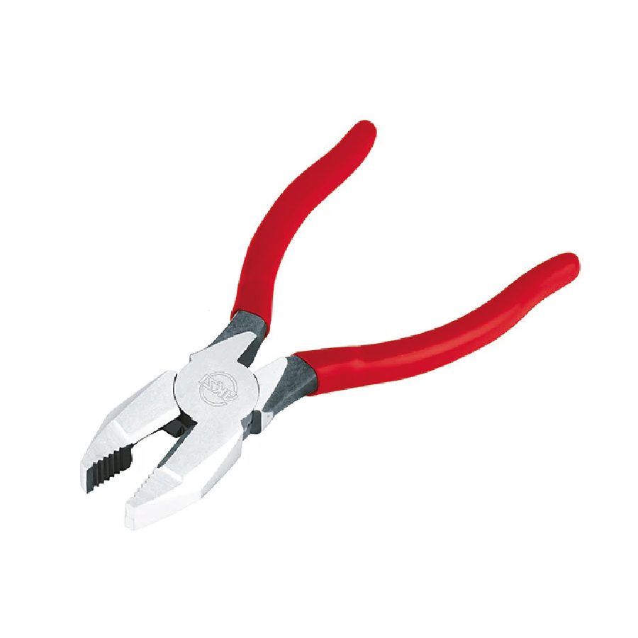 [104633] Pinza 7" Electricista Cr-V Mango Vinil AKSI 104633