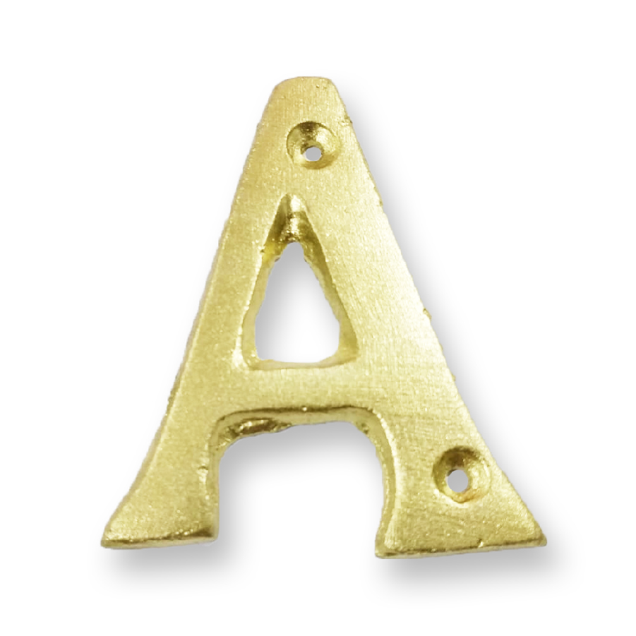 [LCA] Letra "A" Dorada