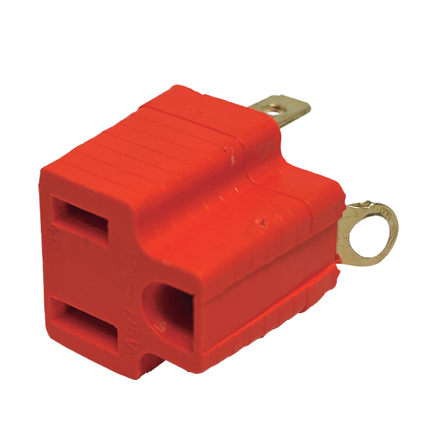 [CLAVI-007] Adaptador 3 A 2 Naranja 2Pz CLAVI-007 Eli