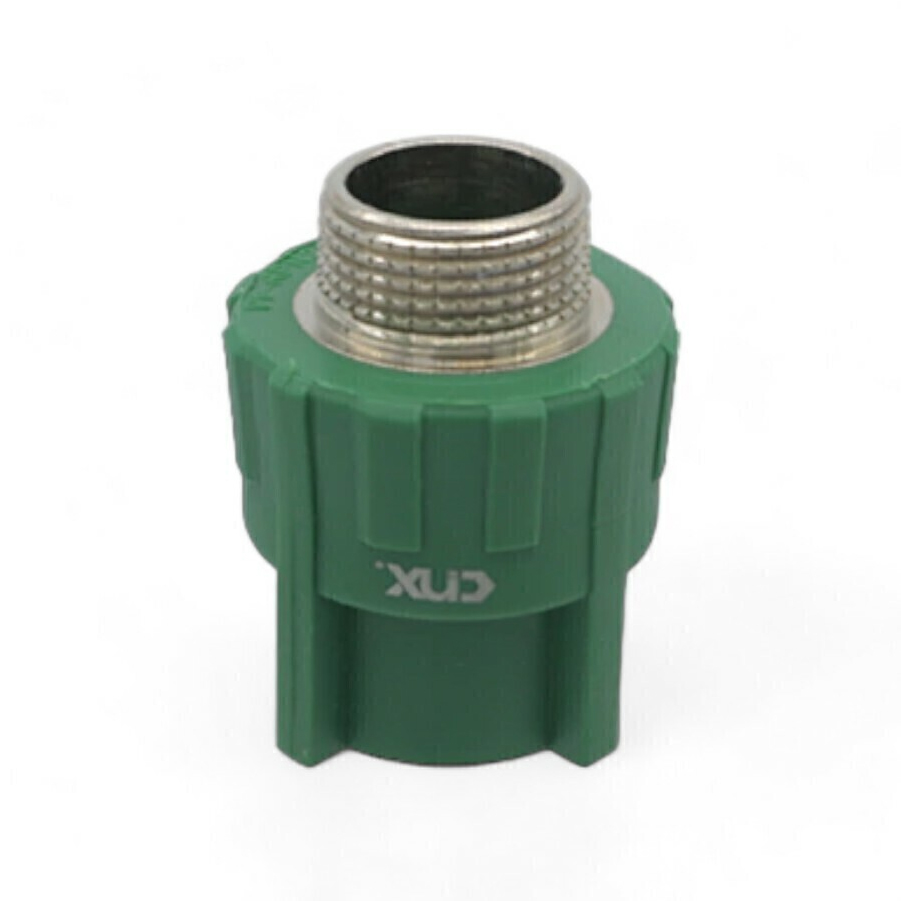 [PRADAPM3225L] Adaptador PPR 1" 32Mm Macho Ins. Laton   PRADAPM3225L