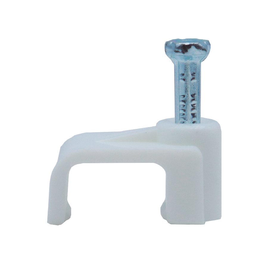 [CCLIP6B] Grapas 3/16" 6Mm Blanca 25Pz CCLIP6B
