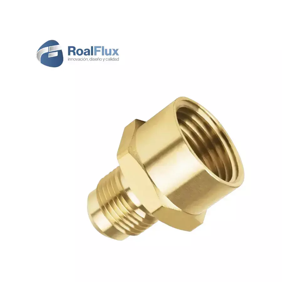 Niple Campana 3/8" X 1/2" Laton RF 35416